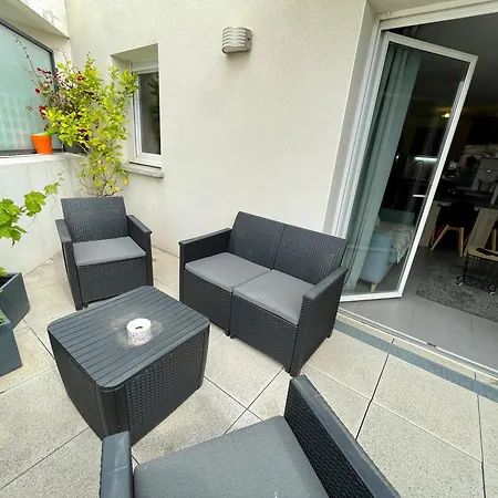 Lumiere D'ambre - Climatisation, Parking, Terrasse 아파트 바뉼쉬르메르